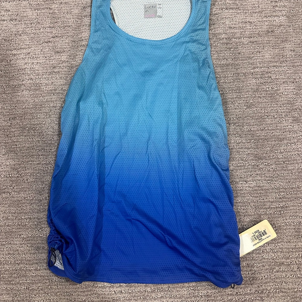 Lucky in Love Tennis Tank
